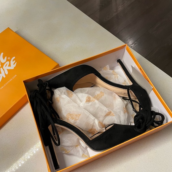 Public Desire - Black Stiletto heels - Picture 2 of 2